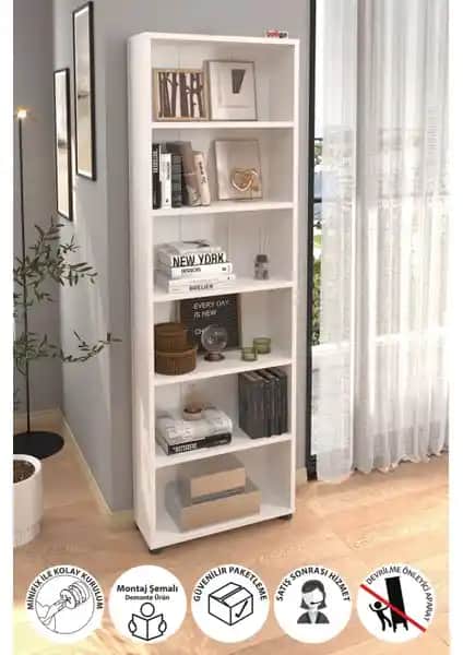 Bofigo 6 Raflı ve Pratico Etna Retro Çok Amaçlı Kitaplık Karşılaştırması