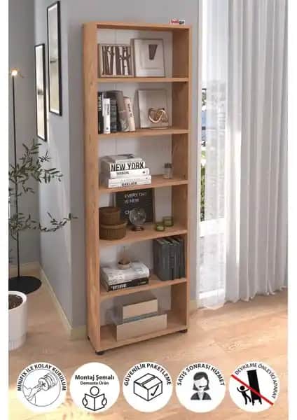 Bofigo 6 Raflı ve Yeti Mobilya Kuta Kitaplıkların Detaylı Karşılaştırması