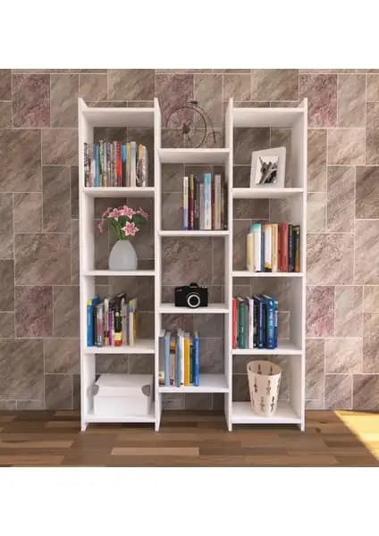 Bofigo Ağaç Kitaplık ve Nur Mobilya Alisa Modern Kitaplık Karşılaştırması 2