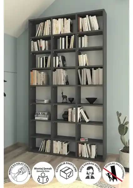 Bofigo Çok Raflı ve Kzy Mobilya 10 Bölmeli Kitaplık Karşılaştırması: Hangi Ürün Daha Uygun