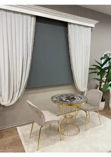 Brillant Stor Perde ve Story Perde Düz Beyaz Güneşlik Modellerinin Karşılaştırması