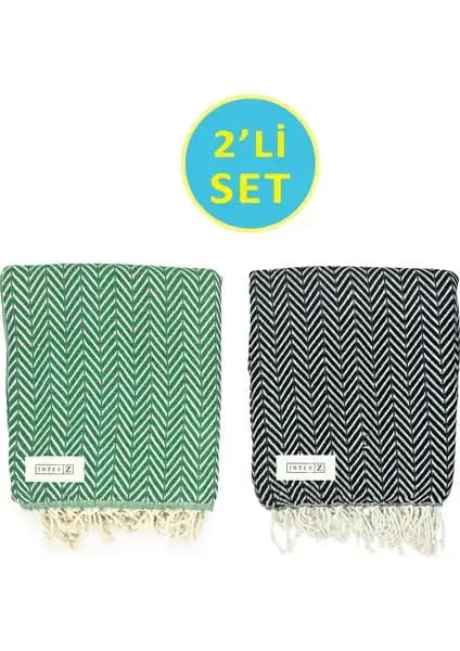 Calmera Home Natura ve INTER Z 2'li Peştemal Setleri Karşılaştırması 2