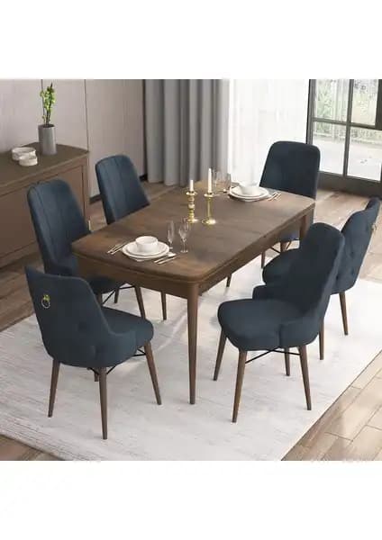 Canisa Concept Are ve Roz Serisi MDF Açılabilir Mutfak Masası ve Sandalye Takımı İncelemesi 1