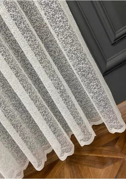 Cortibo Eko 8020 ve Evdepo Home Taç Kum Desen Tül Perdeleri Karşılaştırması 2