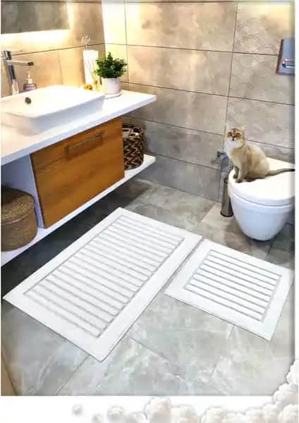 Cotton Crafty ve Konfor Halı Banyo Paspas Setleri Karşılaştırması