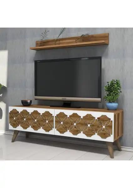 Decorotika Liza ve Variant Nisan TV Ünitesi Karşılaştırması: Tasarım ve Fonksiyonellik Analizi 2