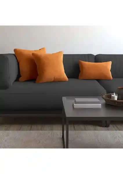 Demor Home Soft Serisi Portakal Rengi ve Hamur Iskandinav Teddy Puffy Kırlent Kılıfı Karşılaştırması