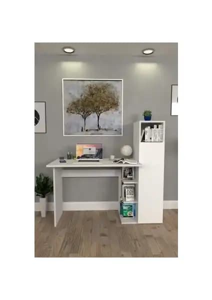 Durusilya Mobilya L Çalışma Masası ve Moonlife Diamond Dolaplı Çalışma Masası Karşılaştırması 2