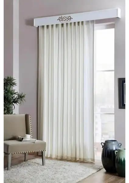 Elisa Home Elisya Home Taç Saten Güneşlik Perde ve Lila Saten Güneşlik Perde Karşılaştırması 1