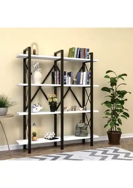 Evdemo Cunda Metal ve Wood House Ilayda Kitaplık Karşılaştırması