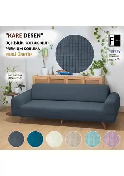 Faiend Antrasit Likrali Esnek ve Chester Koltuk Kılıfı Karşılaştırması