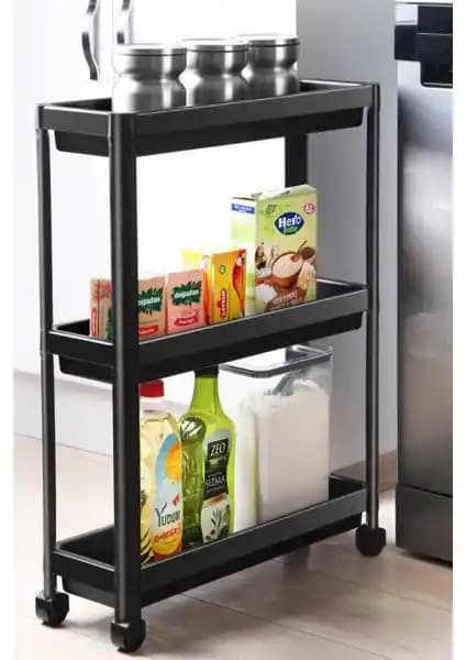 Frapan Home ve Mowo Home Tekerlekli Raf Üniteleri Karşılaştırması