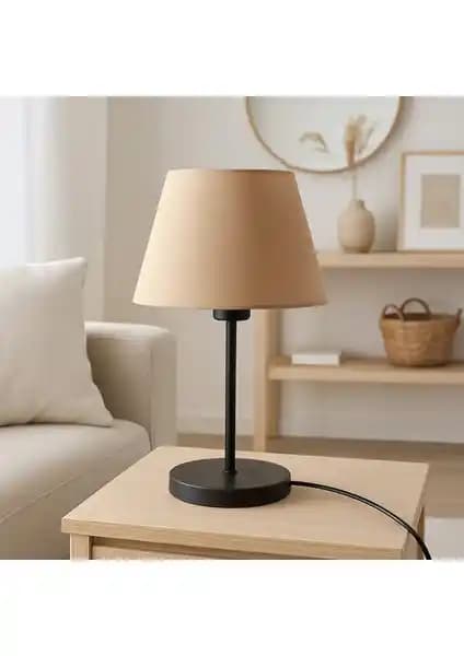 Homing Kumaş Başlık ve Vivido Abajur Kumbeji Karşılaştırması Yatak Odası Aydınlatması