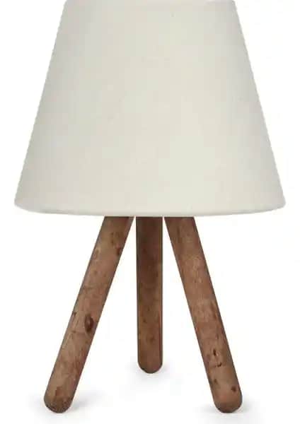 Homing Kumaş Üç Ayaklı Ahşap ve Vivido Kumbeji Modern Yatak Odası Abajurlarının Karşılaştırması