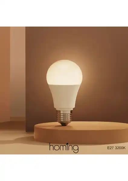 Homing LED E27 9W ve ŞANLED Gün Işığı LED Ampul Karşılaştırması