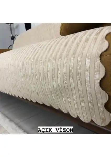 Kadife Bambu Çizgili ve Velerde Home Vessel Çift Taraflı Koltuk Örtüsü Karşılaştırması