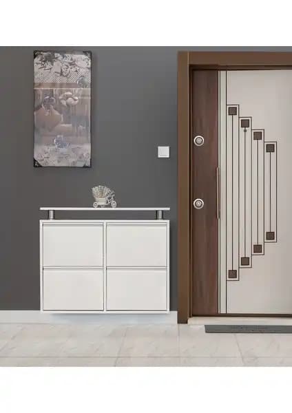 Kaser Beyaz Metal Ayakkabılık Karşılaştırması: 3'lü ve 2+2 Modelleri Analizi 2