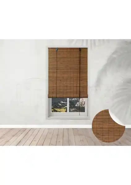 Linadora Bambu Stor Mokka ve Tekzen Bambu Store Perde Karşılaştırması