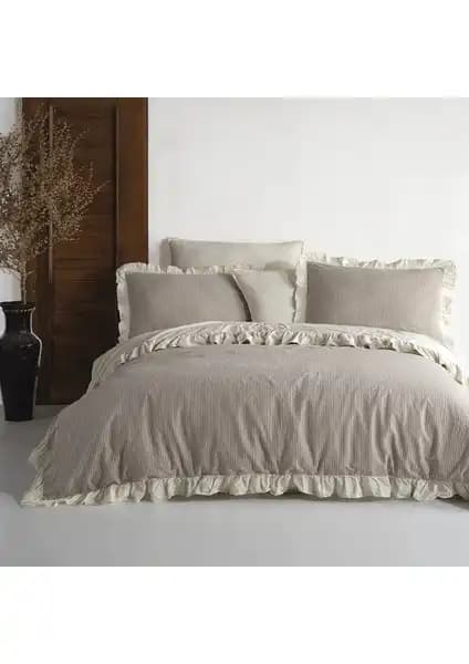 Macas Home Ruffle ve Soil Cherry Nevresim Takımları Karşılaştırması 1