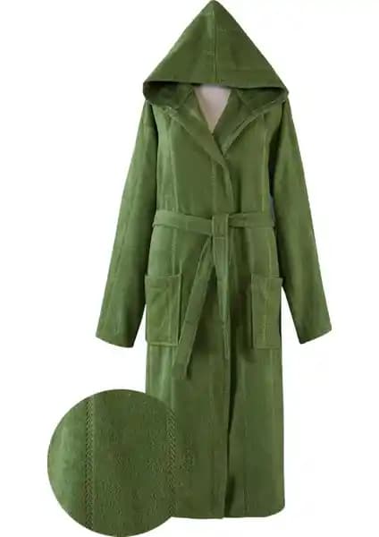 Metis Pamuk Kapüşonlu Unisex Bornoz ve Rozet Tekstil Hürrem Mor Bornoz Karşılaştırması