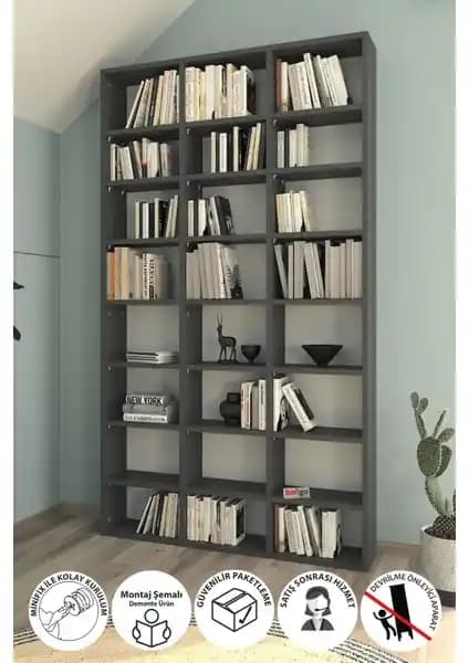 Modern Ev Dekorasyonuna Uygun Bofigo ve Wood House Inci Kitaplık Karşılaştırması