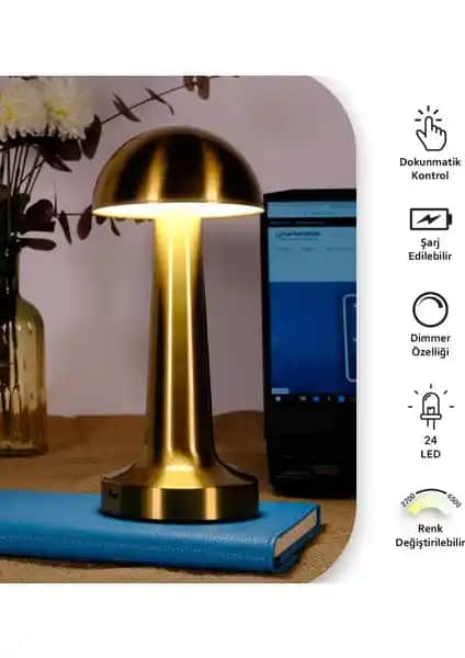 Modern ve Retro Tasarımlı Şarjlı Masa Lambaları Karşılaştırması