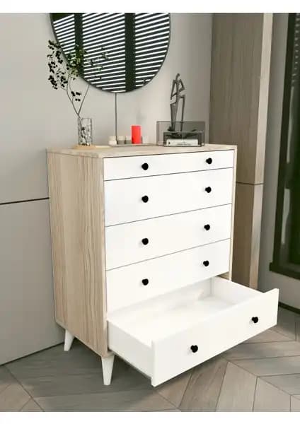 Montenero Şifonyer Cordoba ve Parlak Beyaz Modellerinin Detaylı Karşılaştırması 1