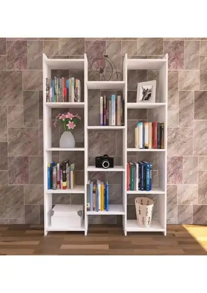 Nur Mobilya Alisa ve Peka 5 Raflı Modern Kitaplık Karşılaştırması