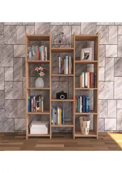 Nur Mobilya Alisa ve Peka 5 Raflı Modern Kitaplık Karşılaştırması ve Özellikleri