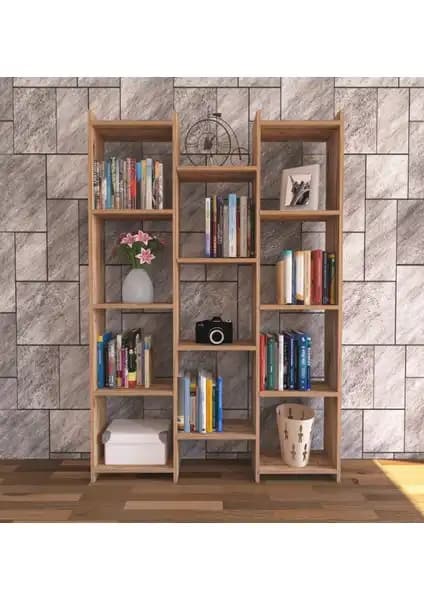 Nur Mobilya Alisa ve Peka 5 Raflı Modern Kitaplık Karşılaştırması ve Özellikleri 1