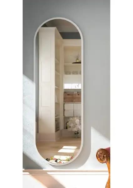 Nysamo Nice ve Tarz Design Beyaz Oval Aynaların Karşılaştırması 2