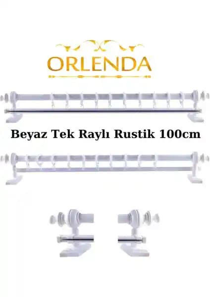 Orlenda Tek Raylı Rustik ve Perdemix Dekoratif Perde Kornişi Karşılaştırması