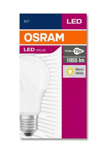 Osram LED Value 10W ve 8.5W Sarı Işık Ampullerinin Karşılaştırması ve Özellikleri