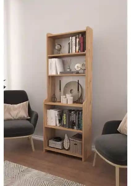 Pratico Etna Retro ve Wood House Eftelya Kitaplık Karşılaştırması: Tasarım, Malzeme ve Kullanım Özellikleri