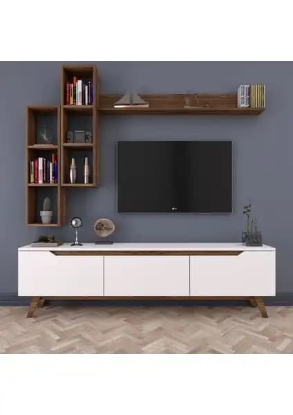 Rani D1 Duvar Raflı ve Variant Eylül TV Ünitesi Karşılaştırması 1