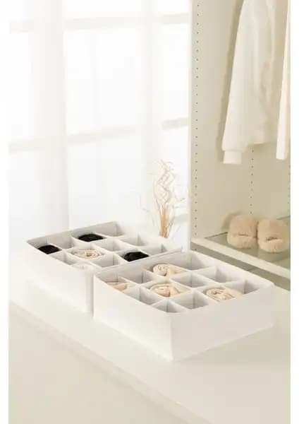 Rek Home 2li Beyaz ve 4lü Lacivert Çocuk Odası Organizer Karşılaştırması 1