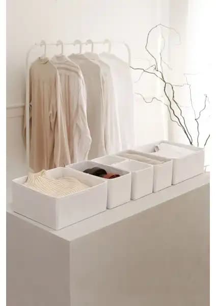 Rek Home 4'lü Siyah ve 6'lı Beyaz Çocuk Odası Organizer Karşılaştırması 2