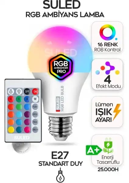 ŞANLED ve Suled RGB LED Ampüllerin Karşılaştırması: Özellikler ve Kullanıcı Yorumları 2
