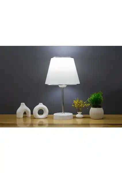 Vivido Abajur Modelleri Karşılaştırması Beyaz Krom ve Modern İkili Tasarımlar