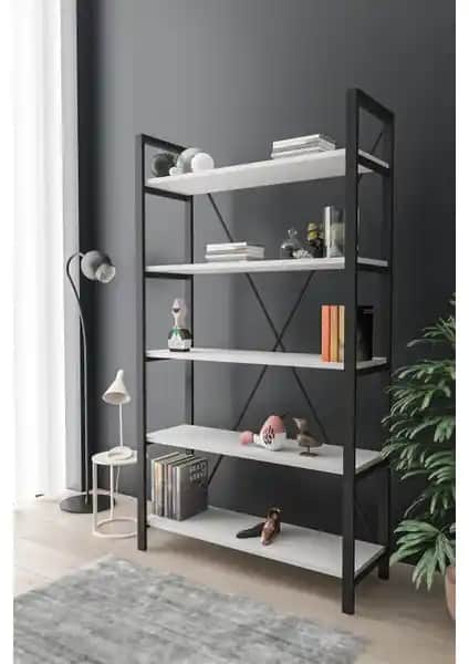 Wood House Kitaplık Karşılaştırması: Efsun Geniş Raflı ve Kardelen Merdiven Modeli