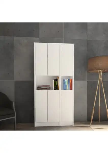 Yeti Mobilya Kuta FLAT85 Serisi 4 ve 6 Kapaklı Kitaplıkların Karşılaştırması 2