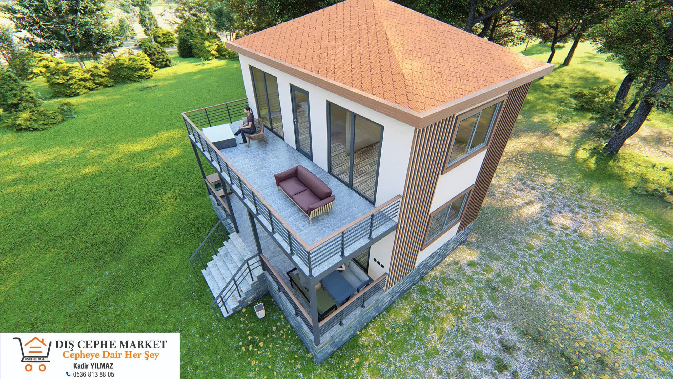 Merdiven Üstündeki Geniş Düz Yüzeyin Fonksiyonel Kullanımı ve Tasarım Önerileri