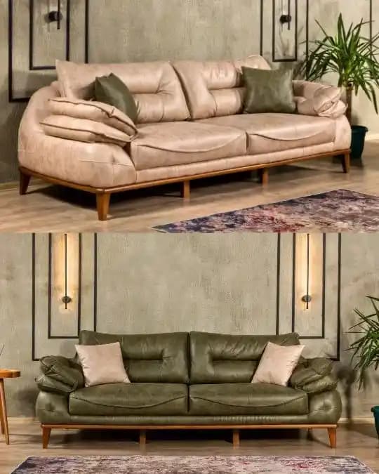 Yeşil Kanepe ve Mavi-Gri Sahil Teması Arasında Estetik Renk Uyumu Sağlama Yöntemleri