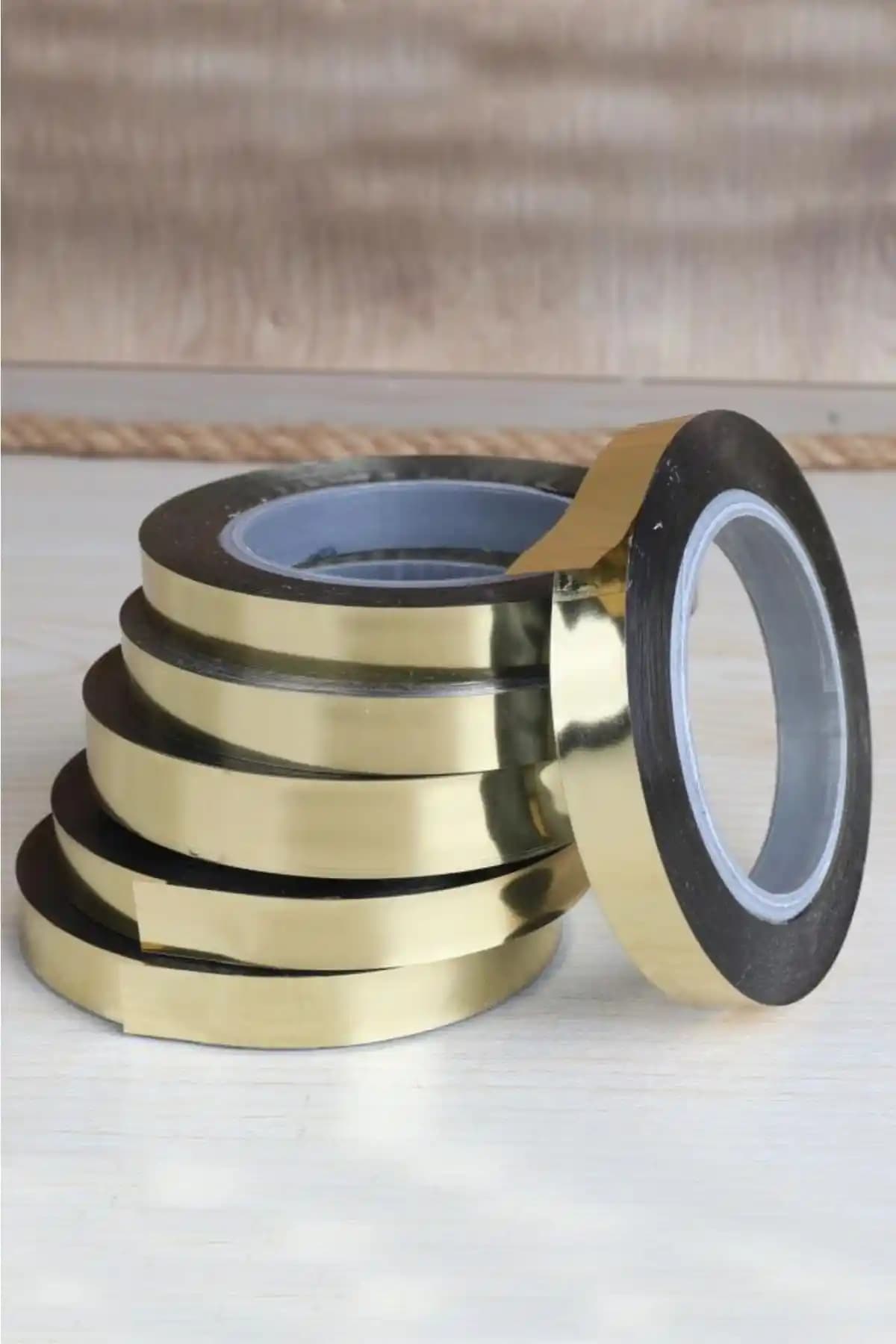 BeySüS Balon İpi Gold Rafya 20 Metre Şık ve Dayanıklı Dekorasyon Malzemesi