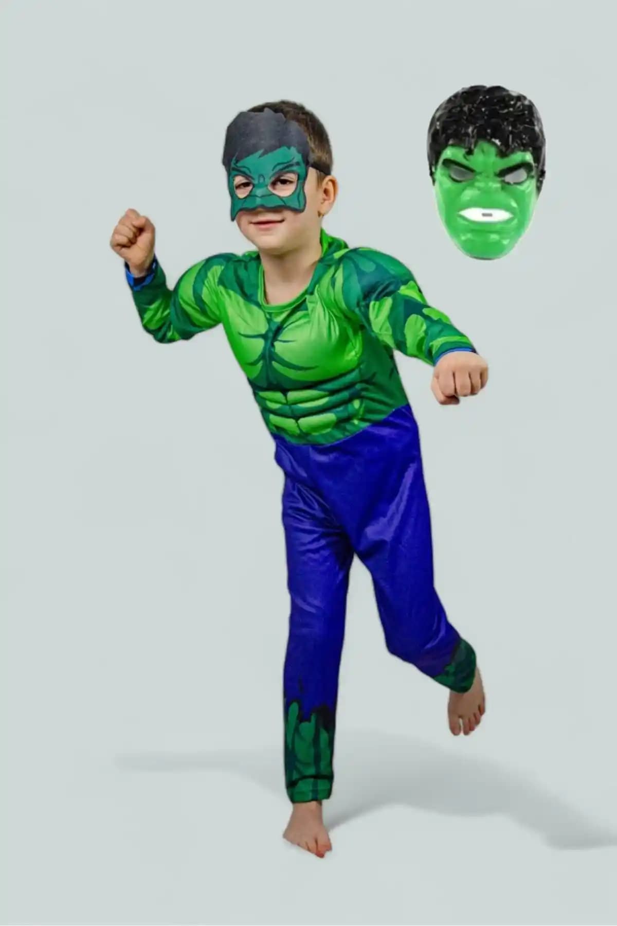 Çocuklar İçin Hulk Kostümü: Renkli ve Detaylı Tasarımıyla Eğlenceli Seçenek