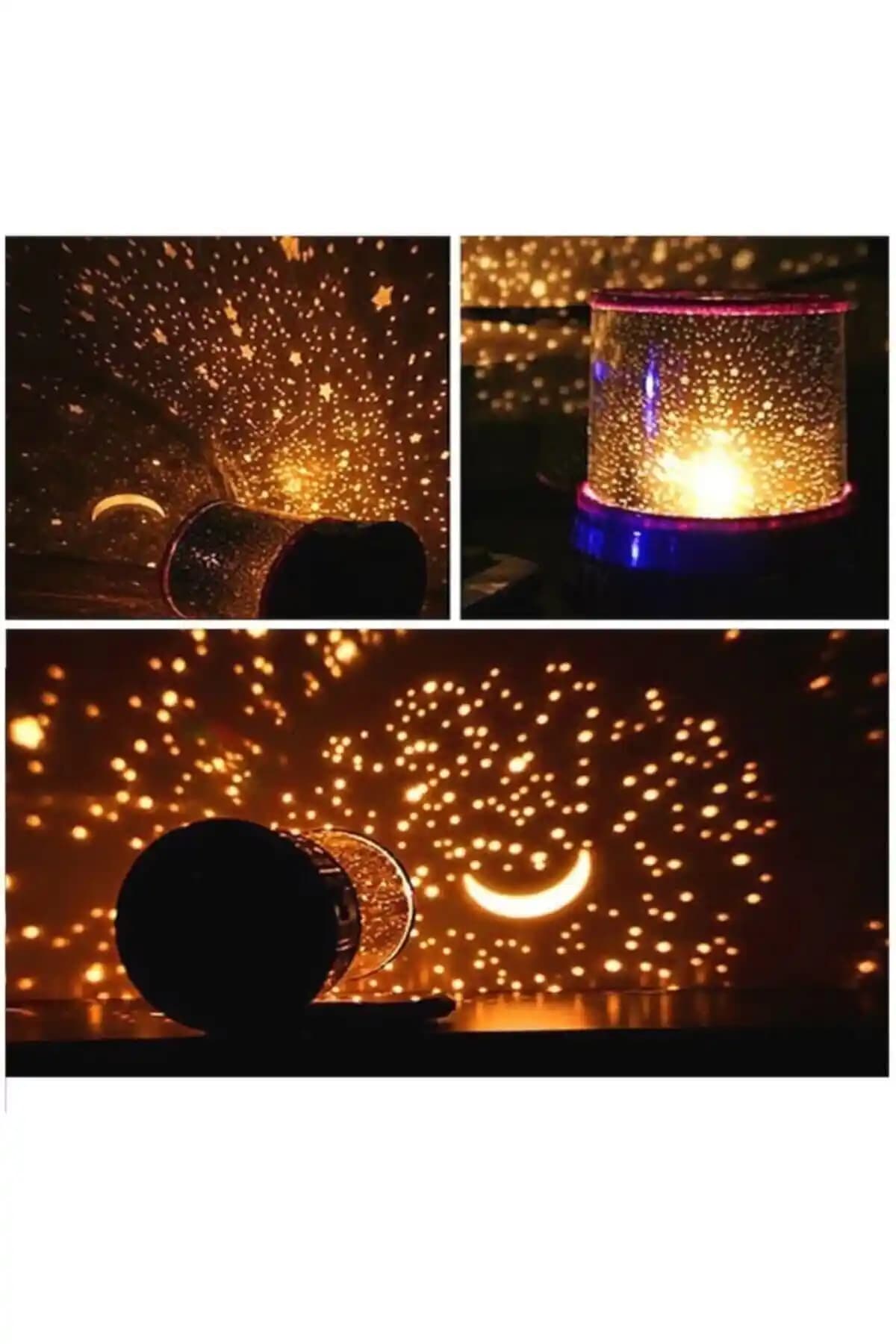 DEMPOWER Star Master Gece Lambası Yıldızlı Modern Tasarım ve Çok Fonksiyonlu Kullanım