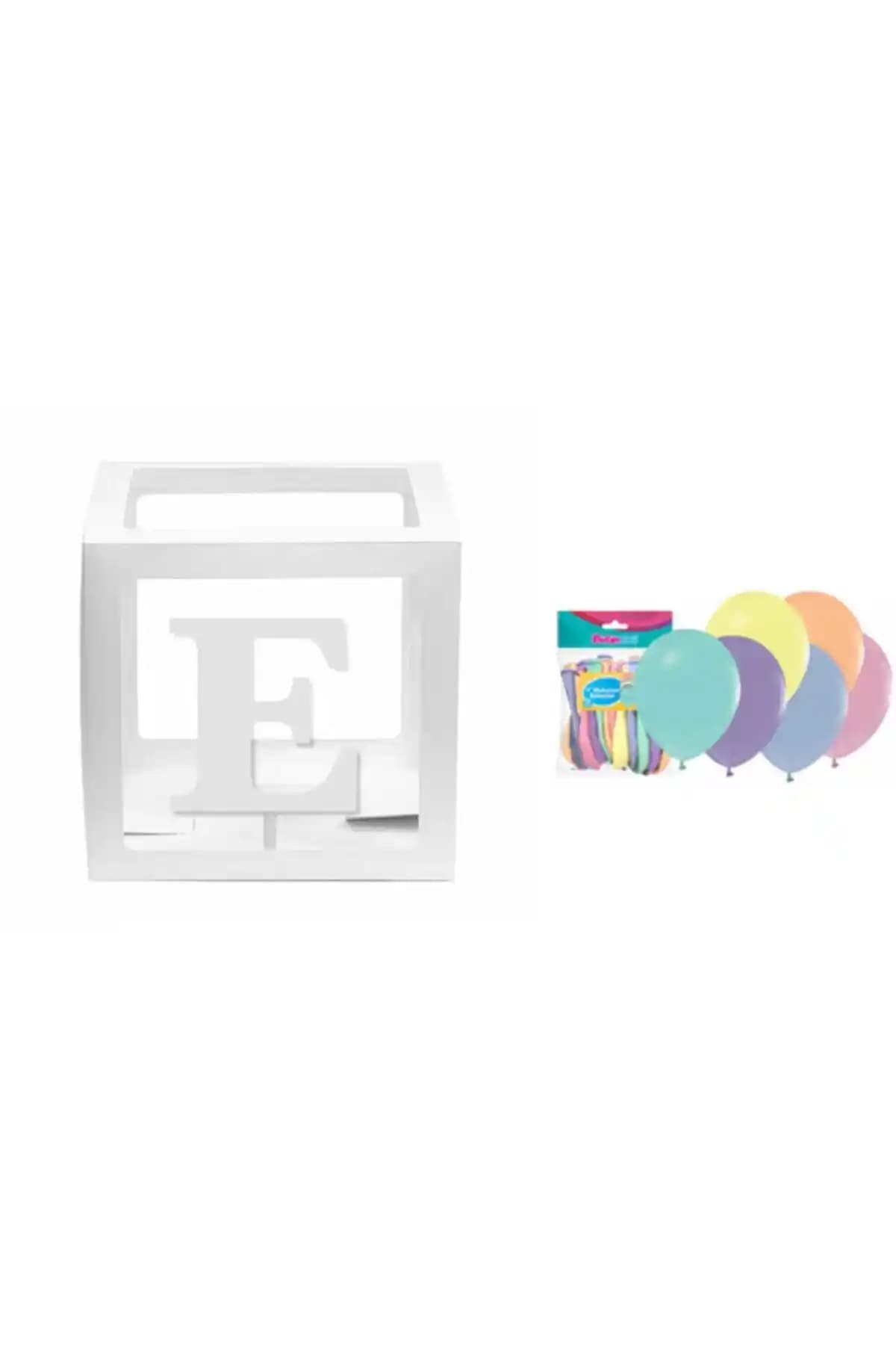 Doğumgünü Marketim Şeffaf Kutu ve Balon Seti ile Kutlamalarınızı Şık ve Pratik Hale Getirin