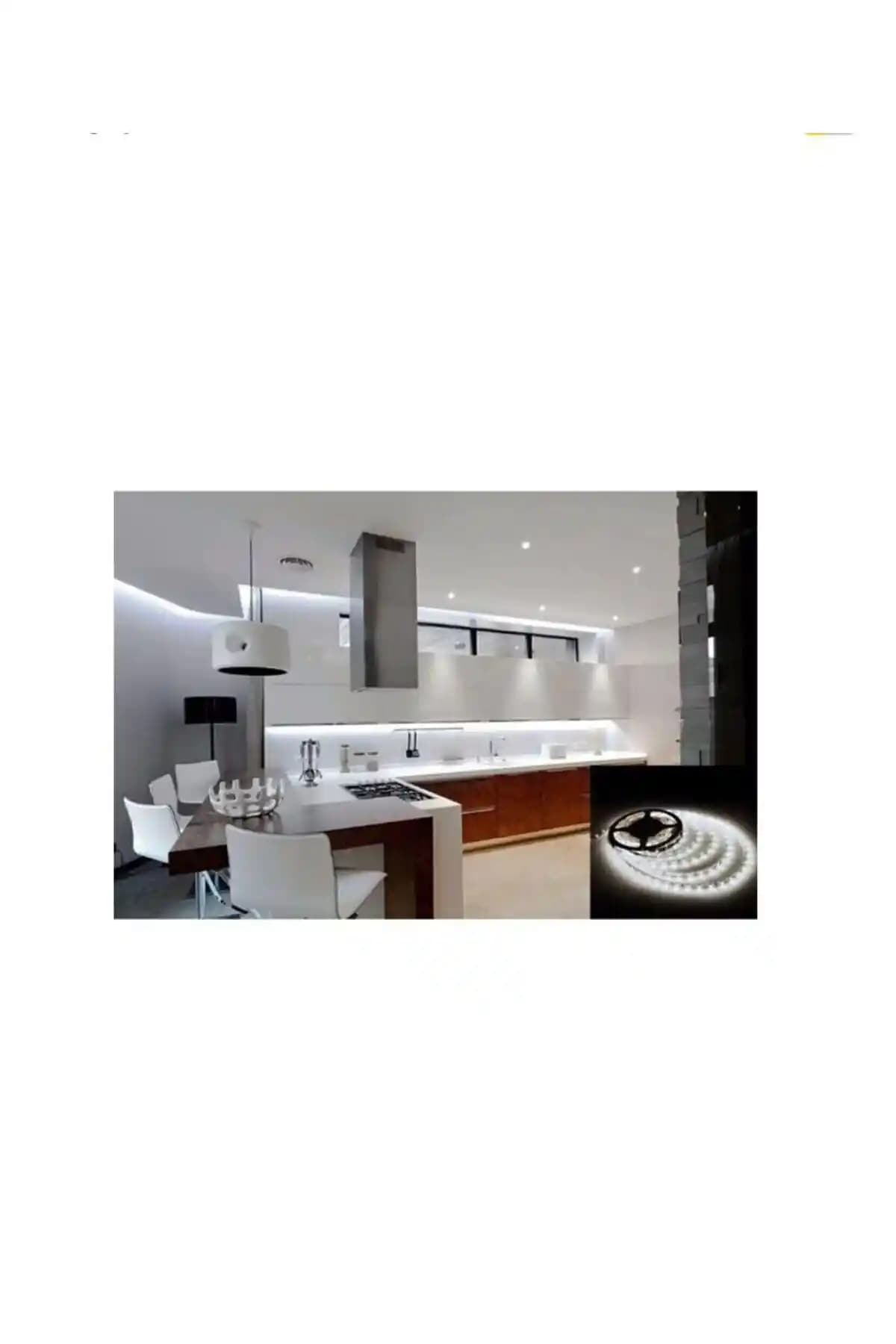 Edison 10 Metre Beyaz Şerit LED ile İç Mekanlarda Modern ve Ekonomik Aydınlatma Çözümü