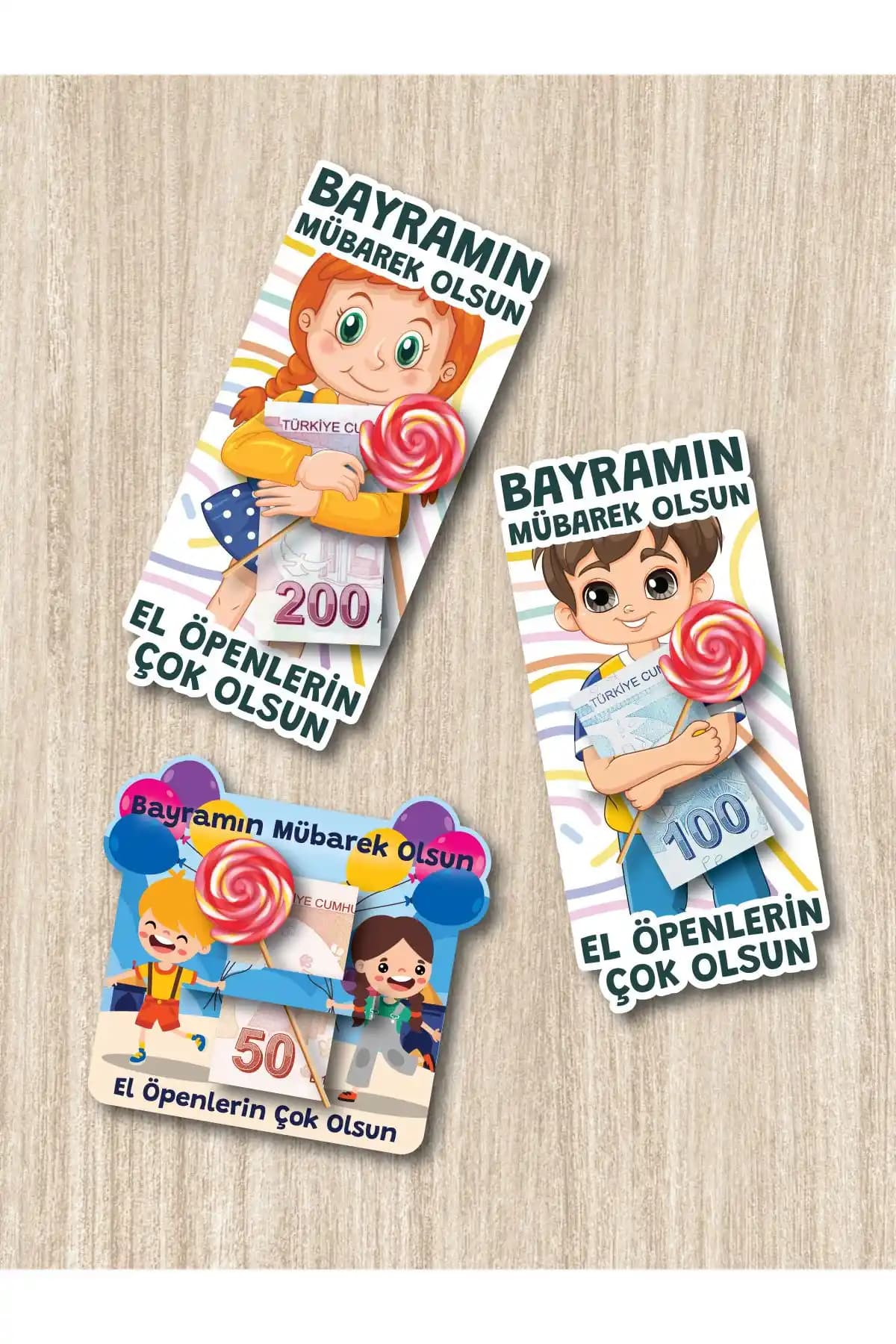 Geleneksel Bayram Kutlamalarını Renkli ve Anlamlı Kılan Harçlık Kartları