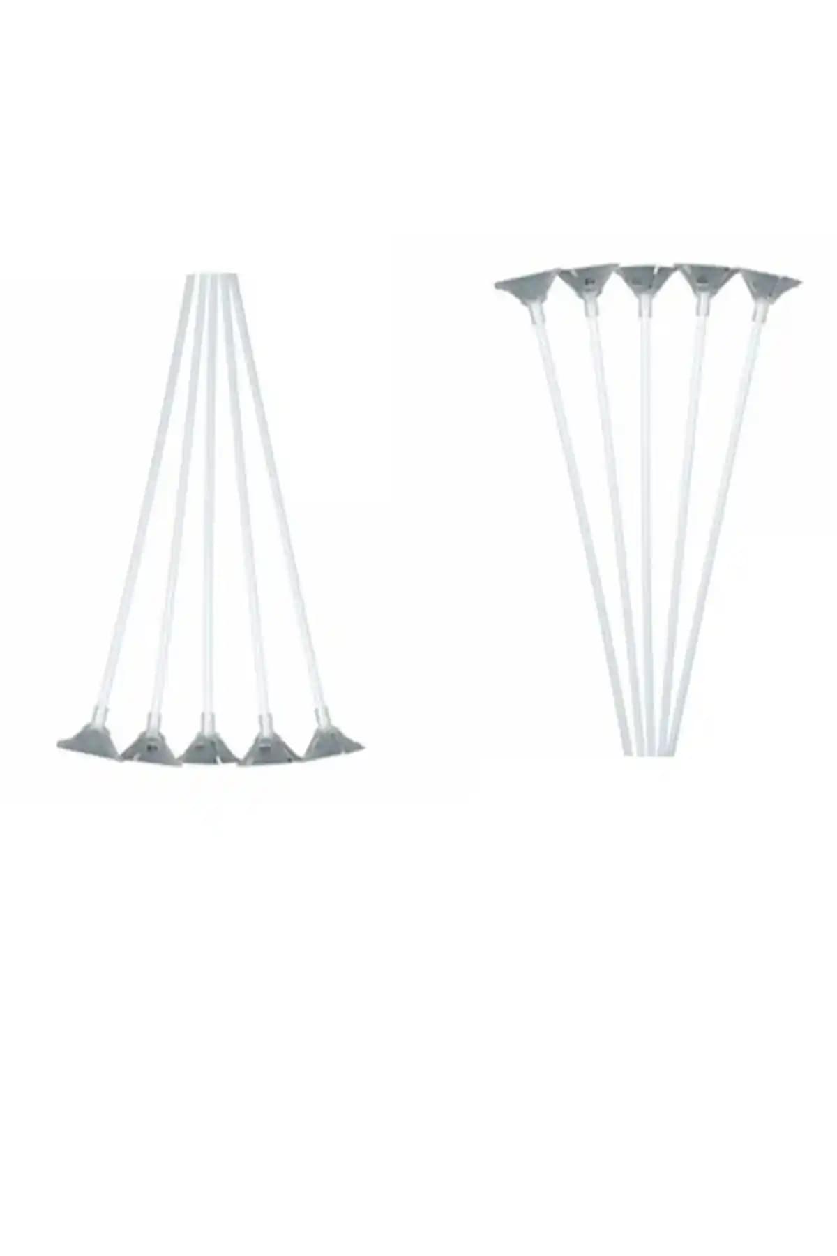 Genel Markalar Partidolu Plastik Balon Çubuğu 100 Adet - Eğlence ve Kutlamalar İçin Uygun Ürün